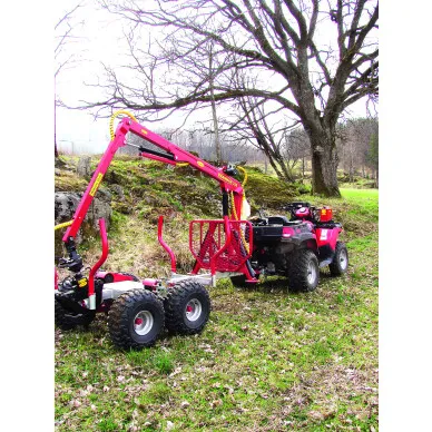 Kranman skogsvagn T1710 4WD kuva