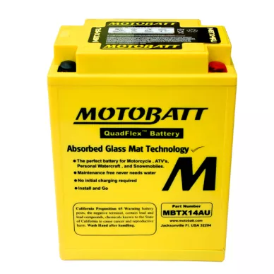 Motobatt MBTX14AU 16.5Ah lithium akku kuva