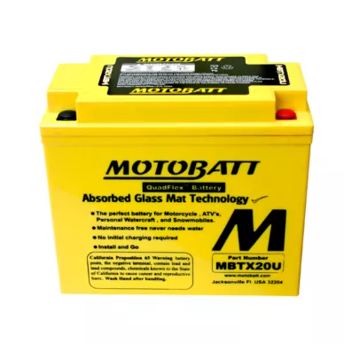 MOTOBATT, MBTX20U image