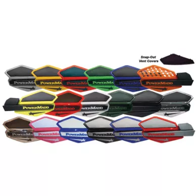 POWERMADD HANDGUARDS yellow/black kuva