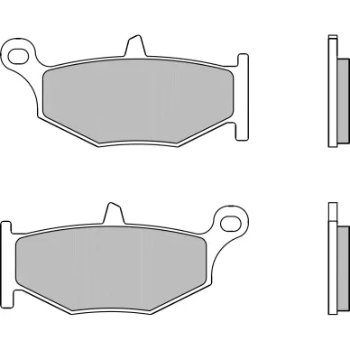 Brembo Jarrupalat Taakse Sintered Road kuva