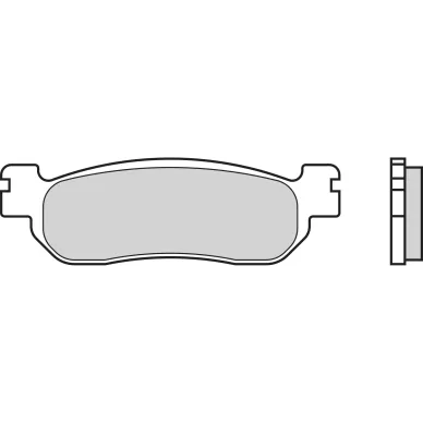 Brembo Jarrupalat Taakse Sintered Road kuva
