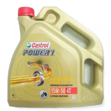Castrol Power 1 4T 15W-50 (GPS) 4 L kuva