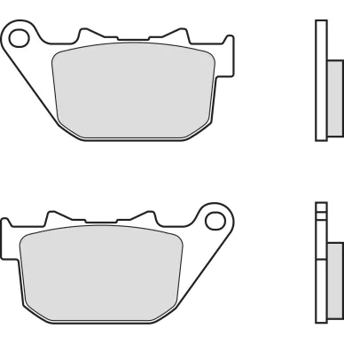 Brembo Jarrupalat Taakse Sintered Road kuva