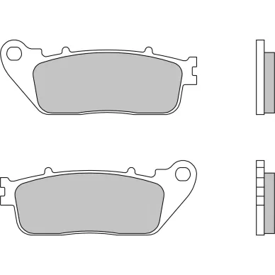 Brembo Jarrupalat Taakse Sintered Road kuva
