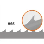 Bahco sågblad 3843x34x1,1 mm, Sandcut Bimetall HSS, 5 st