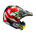 arai mx v evo stars stripes yellow 02
