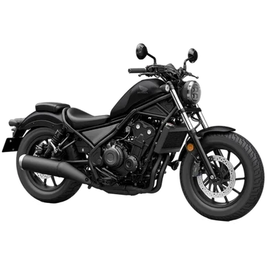 Honda CMX500 Rebel musta 2 kuva