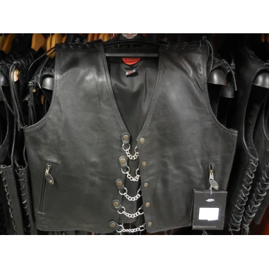 533 8073 XX Sweep Ladervest Gary svart image