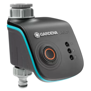 GARDENA smart Water Control\r\nAjastettavissa smart appin kautta. Kastele auringon kuva