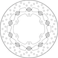 Brembo Serie Oro jarrulevy kelluva