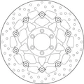 *Brembo Serie Oro jarrulevy kelluva