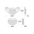 *  Sbs Jarrupalat Racing Sintered