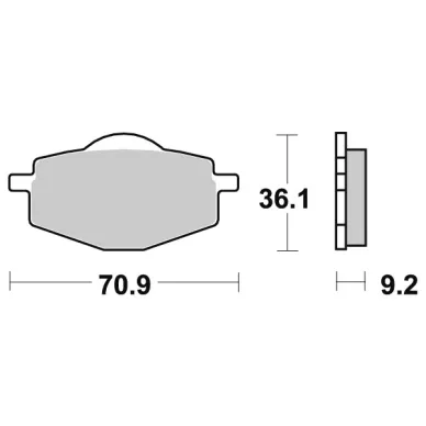*  Sbs Jarrupalat Racing Sintered kuva