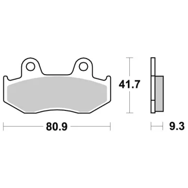 *  Sbs Jarrupalat Racing Sintered kuva