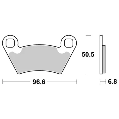 *  Sbs Jarrupalat Racing Sintered kuva