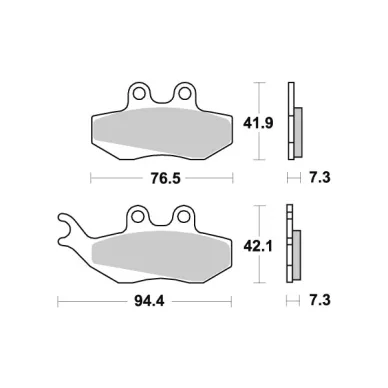 Sbs Jarrupalat Ceramic (689HF) kuva