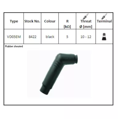 NGK spark plug cover VD05EM kuva