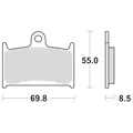 Sbs Jarrupalat Racing Sintered