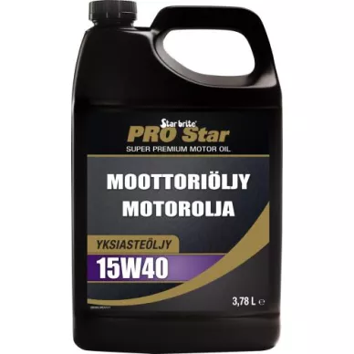 Star brite Pro Star 4-tahti moottoriöljy 15W40 3,78L kuva