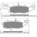 GOLDFREN Bromspinta 124 Ceramic carbon S3