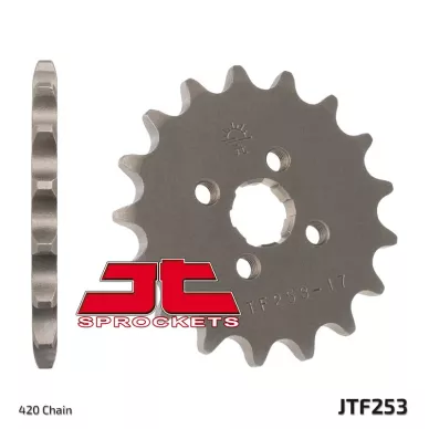 Eturatas 253-14 CR80 80-85,XR70 97-99 14t kuva