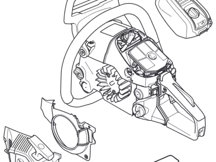 Husqvarna moottorisaha huolto